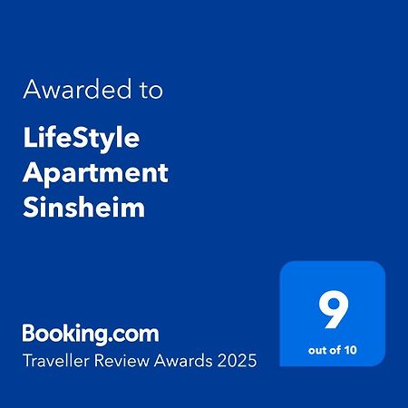 Lifestyle Apartment 辛斯海姆 外观 照片